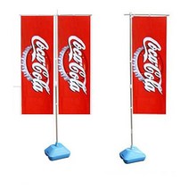 회전깃대 물통별매/최대2.5m 폭75cm/윈드배너 실내외/, 스텐 단면용회전깃대