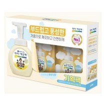 아이깨끗해 핸드워시 순 세트 (250ml 용기1개+200ml 리필 2개)