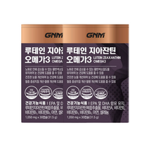 GNM자연의품격 루테인 지아잔틴 오메가3 30캡슐 4개