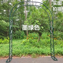 유럽 정원 스탠드 철제 프레임 화단 원예 장식품 덩쿨지지대 장미 정원, 중간, 연근색녹색폭3m높이2m3