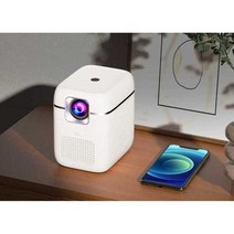 빔프로젝터 미니 휴대용 고화질 캠핑용 빔 미러링, Ultra HD-스마트 WiFi 에디션