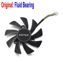 85MM T129215SH 냉각 팬 교체 ZOTAC GeForce GTX1060 GTX 1060 미니 ZT-P10600A-10L 960 그래픽 카드 쿨러, [01] Original
