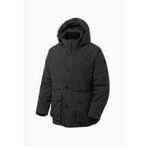 코오롱스포츠 남성 어웃포켓 다운 PARKA 아웃랜더TLJDW20621챠콜카키100
