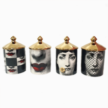 캔들용기 - 디자인( 350ml ) [ 2 ] 큰입술, 1개