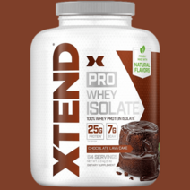 XTEND 프로 웨이 프로틴 아이솔레이트 BCAA 7 g 함유 2.3kg, 초콜릿 라바 케이크, 5파운드 (1팩)
