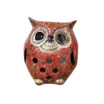 셀링프리 부엉이 장식 레드 부엉이세트
