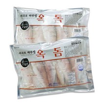청룡수산 제주 홀피쉬 옥돔 500g4-6미x2팩, 없음, 2개
