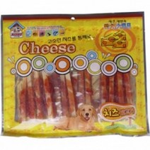 개간식 치즈 닭고기-롱 400g 강아지육포 시츄 푸들