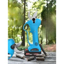 전지가위 전동 전정 가치지기 장대 감따는기구 고지, 6.0 cm + 배터리 3개