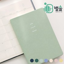 2023년 업무용 사무용 회사 업무일지 수첩 다이어리, 애플 민트