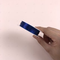 카파 와이어 철사 수공예 화훼 장식 기능사 기사 플라워 디자인 만들기 분재 아트 DIY 꽃 자재 조화 기타 크래프트 구리 쥬얼리 액세서리(파랑 1P)