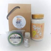 햇살9회죽염 알죽염(소) 500g 선물포장배송