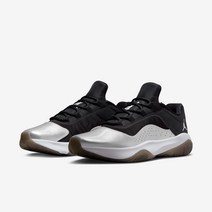 나이키 우먼스 조던11 로우 블랙 실버 화이트 DV2629-001