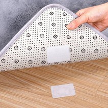 도매팜 고정이 필요한 곳에 붙이는 미끄럼방지 찍찍이 스티커 간편부착 카페트 러그