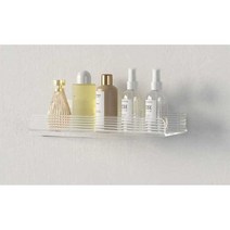 아크릴벽걸이선반 아크릴벽선반 무타공 미드센추리, 상세 페이지 참고, 어드밴스드오렌지60x11x4cm