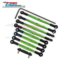트랙사스서밋 합금 타이로드 세트 TRAXXAS 116 미니 E-REVO 서미트 ERV160 RC 자동차 부품, [04] green