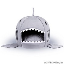 상어 모양의강아지집 고양이 텐트 애완 동물 작은 침대 강아지 제품 5