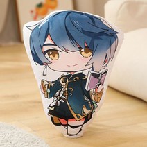Yuanshen 베개 Wendy Zhongli Di Luke Kaia Keli Paimeng, 45cm 양면인쇄, 행가