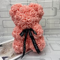 발렌타인 화이트 데이 졸업 선물 곰인형 꽃 다발 남자 여차 2019 발렌타인 데이 선물 25cm 빨간 장미 테디, 08 25cm No Box