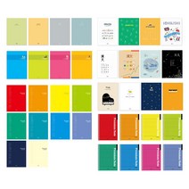 중고노트 / 유선노트 / 스프링노트 / 무선노트, 9)일신 무선노트(5권입)