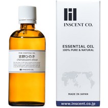 [일본 아로마오일] 요시노히노키 100ml 편백나무 인센트 에센셜 오일 정유, 100밀리리터(x 1)
