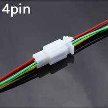 소켓 커넥터 1set 2.8mm 23469 핀 자동차 빠른 연결 전기 와이어 커넥터 남성 여성 케이블 터미널 플러그 키트 오토바이, 4핀