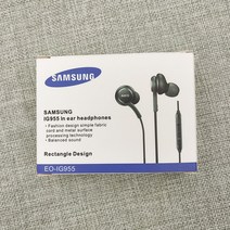 교체 커버 원래 삼성 호환 갤럭시 S10e S10 S9 S8 참고 8 9 A13 A14 이어폰 EO-IG955 3.5mm akg에 대한 마이크 와이어 헤드셋, [01] With Box