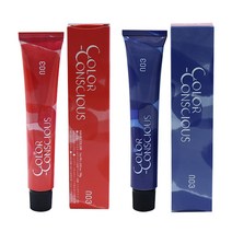 넘버쓰리 컬러 콘서스 염색약 80g 산화제포함, 1개, 그레이 4CB