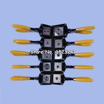 손으로 개최 수동 라운드 실제 절단 크기 10mm 15mm 20mm 30mm 32mm 35MM 종이 그래픽 펀치 다이 커터, 02 circle 10mm