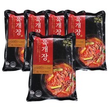 육개장 600g, 5개