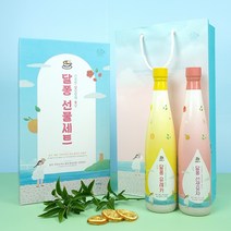수피랑 달퐁선물세트 600g-2개 /거제 선셋유자와 유레카에이드원액, 600g, 2개