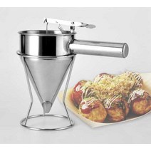 붕어빵 반죽 주입기 베이킹마트 빵집 반죽통 수동, 짧은강철바늘