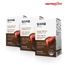 뉴트라라이프 밀크씨슬 홍경천추출물 30정 3박스 (3개월분), 단품, 단품