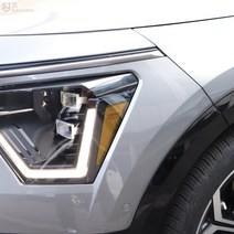 [JS AUTOMOTIVE] 기아 2023 더올뉴 하이브리드 니로 리플렉터 필름 헤드램프 라이트 튜닝 몰딩 엠블럼 랩핑스티커, 차량한대분