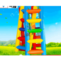 키즈카페 에어바운서 대형에어바운스 가정용 미니, 3인용