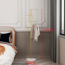 사다리폴 행거 철제 스탠드 의류매장 철제 옷가게 디스플레이, 골드