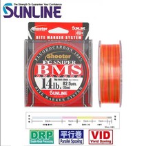 선라인 BMS FC 아자야카 에프씨 100M 카본라인 배스라인 4LB