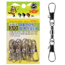 해동 양핀 스냅도래 대물 인터락 도레 양쪽핀 도래