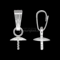 미제 진주용 삼각고리 장식 A 5.0 mm1개입 비즈공예, 단품