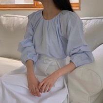 [색감 맛집] 라운드넥 바나 봄 블라우스 5color