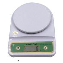 경인산업 디지털 정밀 주방저울 전자저울 KB-3000