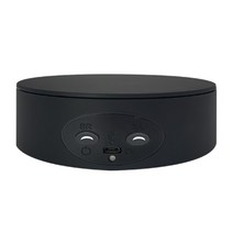 턴 테이블 플레이어 13CM 노브 제어 속도 360 학위 전기 턴테이블 사진 촬영 3D 스캐닝, 02 TN13-black