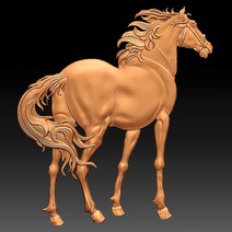 cnc라우터 CNC 라우터 조각 Artcam Aspire 목재 파일용 STL 형식 말 3D 모델 릴리프 5 개, 한개옵션0