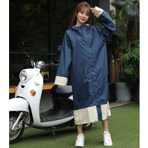 바람막이 자켓전기 오토바이 레인 코트 및 재킷 여성용 긴 후드 방수 경량 패션 윈드브레이커