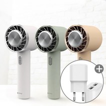 슈틸루스터 휴대용 냉각 쿨링마사지 에어컨 선풍기, (5576)에어컨선풍기3단화이트+사은품어댑터