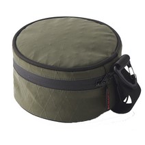 rimix 야외 캠핑 눈 그릇 보관 가방 다기능 그릇 컵 식기 보관 가방 잡화 스토브 헤드 램프, 아미 그린x-pac