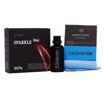 TACSYSTEM 티에이씨시스템 QUARTZ SPARKLE PLUS 쿼츠스파클 플러스 유리막코팅 쿼츠스파클 글라스코팅 세라믹코팅 티타늄코팅 9H 유리막 TAC유리막, 30ml
