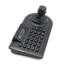 IT 화상 회의 웹캠 카메라 비디오 인터넷 강의 CCTV 조이스틱 키보드 컨트롤러 3KD LCD 디스플레이 PTZ 아날로그 AHD 시스템 제어 지원 Hikvision Dahua, [01] US Plug, 01 US Plug