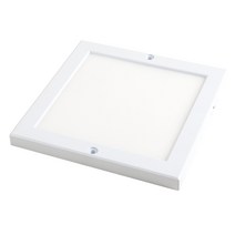장수램프 LED 8인치 엣지사각 직부등 20W 현관 복도 조명 천장등, 주광색(하얀빛)