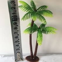 매화분재 소나무 그린피아 철쭉 찔레 넛 야자수 장식 미니 시뮬레이션 풍경 DIY 분재 공예 수족관 물고기, 한개옵션0, 1개